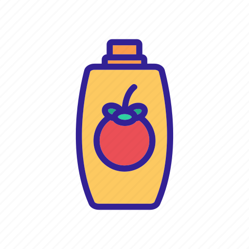 Bottle, cream, juice, mangosteen, shampoo, sweet, tube icon - Download on Iconfinder