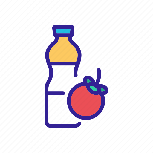 Bottle, candy, drink, freshness, juice, mangosteen, sweet icon - Download on Iconfinder