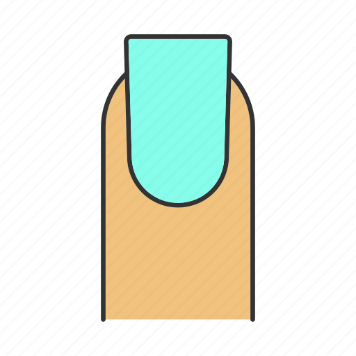 Beauty, care, manicure, nail, polish, shape, square icon - Download on Iconfinder