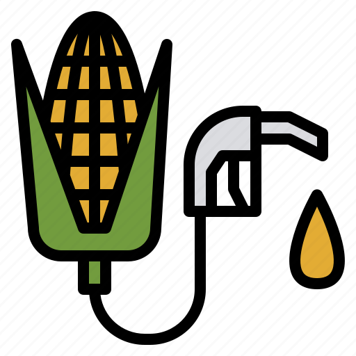 Corn, energy, ethanol, fuel, manufacturing, production icon - Download on Iconfinder