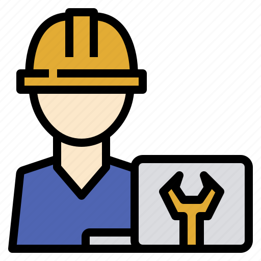 Developer, engineering, manager, manufacturing, production icon - Download on Iconfinder