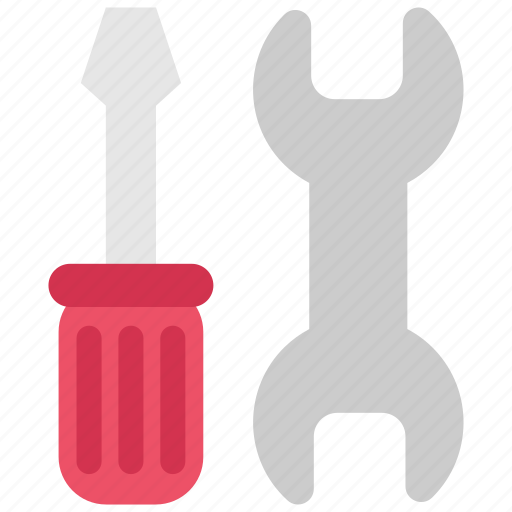 Construction, factory, instruments, manufacturing, screwdriver, tools, wrench icon - Download on Iconfinder