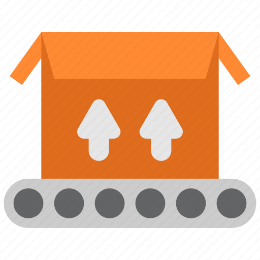 Automation, box, boxing, delivery, factory, manufacturing, packaging icon - Download on Iconfinder