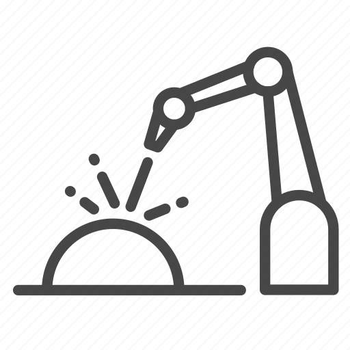 Factory, industry, manufacturing, process, production, machining, robot icon - Download on Iconfinder