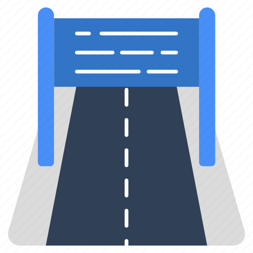 Two way road, roadway, highway, pathway, passageway icon - Download on Iconfinder