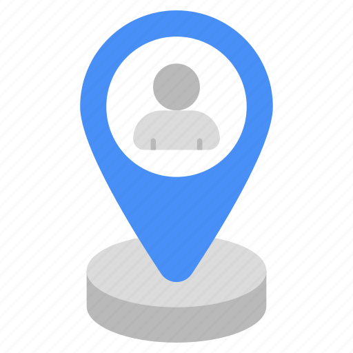 Person location, user location, direction, gps, navigation icon - Download on Iconfinder