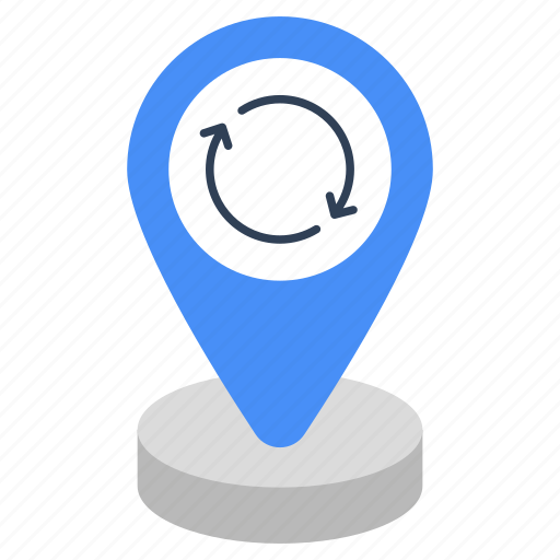 Location update, direction, gps, navigation, geolocation icon - Download on Iconfinder