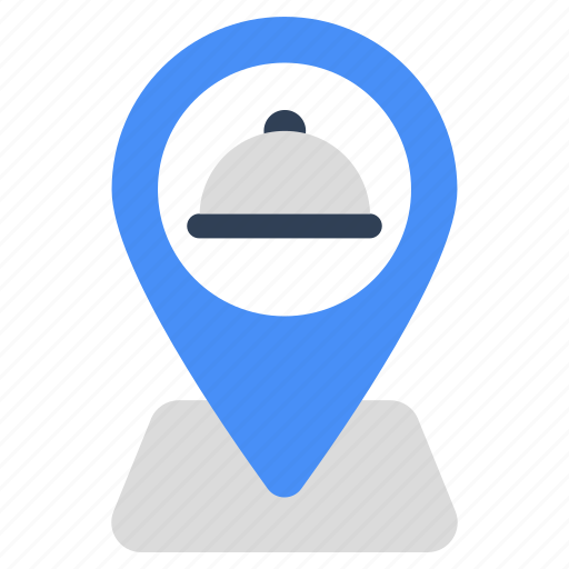 Restaurant location, cafe location, direction, gps, navigation icon - Download on Iconfinder