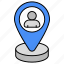 person location, user location, direction, gps, navigation 