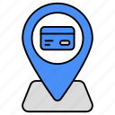 atm card location, bankcard location, direction, gps, navigation