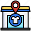 clothing, store, map, location, pin 