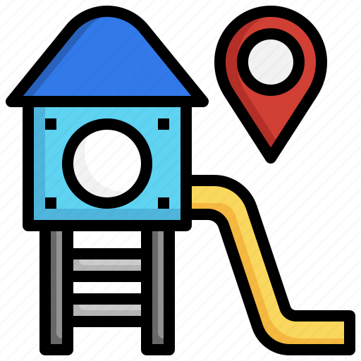 Playground, map, location, store, pin icon - Download on Iconfinder