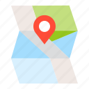 direction, location, map, navigation, pin