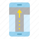 direction, location, map, mobile phone, navigation, pin, straight