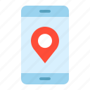 direction, location, map, mobile phone, navigation, pin
