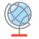 direction, globe, globe with stand, location, map, navigation, pin