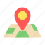map, flat, pointer, direction, location, navigation, pin, marker, place 