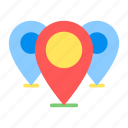 map, flat, pointer, direction, location, navigation, pin, marker, place