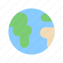 map, flat, world, earth, global, gps