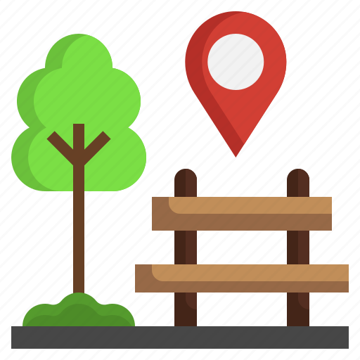 Park, map, location, store, pin icon - Download on Iconfinder