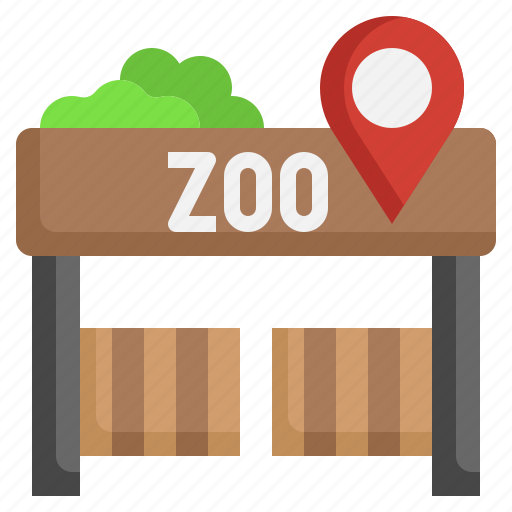 Zoo, map, location, store, pin icon - Download on Iconfinder