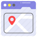 geolocation, webpage, map, gps, navigation, location, pin