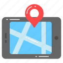 mobile location, pin, pointer, navigation, mobile, gps, marker