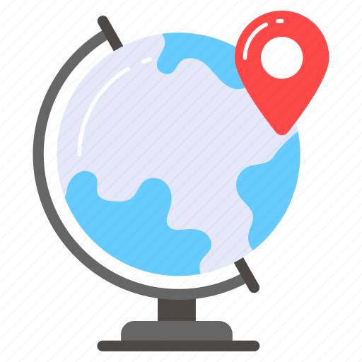 Geolocation, navigation, location, global, geography, tracking, destination icon - Download on Iconfinder