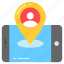 user, location, map, navigation, gps, direction, tracking 