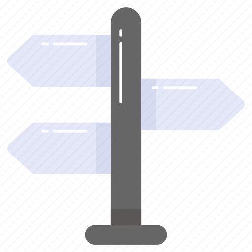 Signpost, direction, post, arrow, guidepost, roadsign, pointer icon - Download on Iconfinder