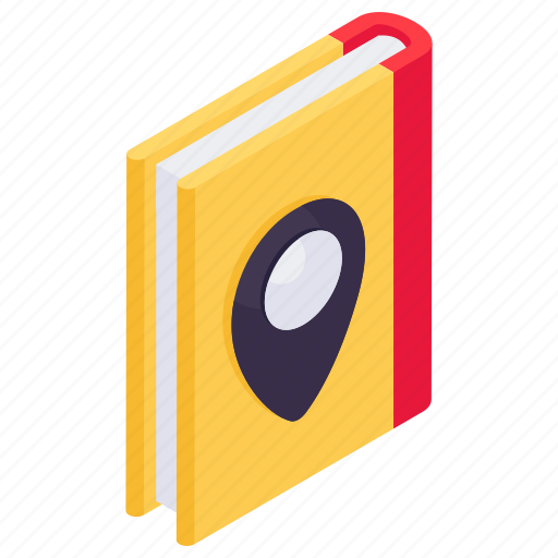Location book, booklet, handbook, guidebook, textbook icon - Download on Iconfinder