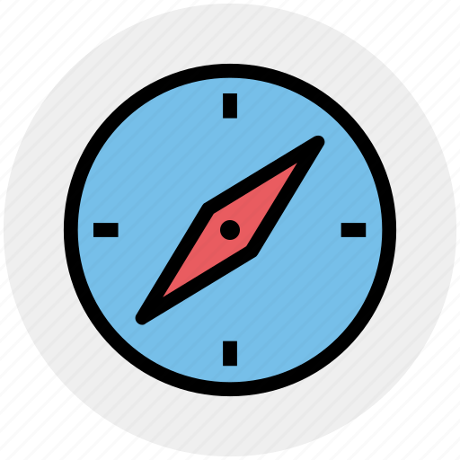 Compass, direction, gps, location, navigation, safari, tool icon - Download on Iconfinder