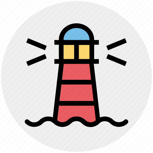 Beach building, building, light, ocean, ocean tower, sea light house, sea tower icon - Download on Iconfinder