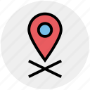 circle, direction, drop, map, marker, navigation, pin