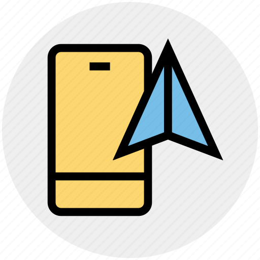 Locate, location, mobile, navigation, phone, smartphone icon - Download on Iconfinder