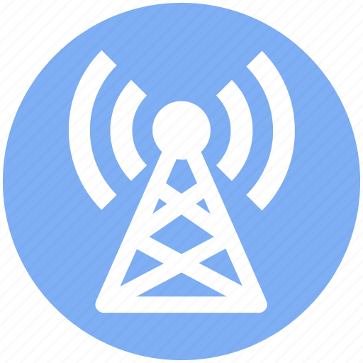 Communication, network, signals, tower, wifi signals, wifi tower, wireless icon - Download on Iconfinder