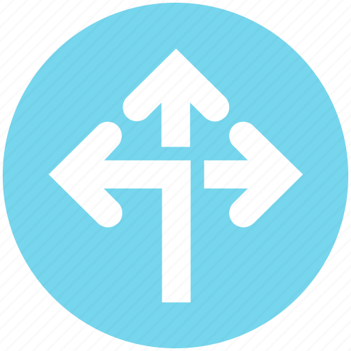 Arrows, direction, navigation, road direction icon - Download on Iconfinder
