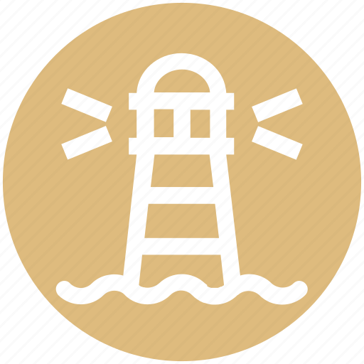 Beach building, building, light, ocean, ocean tower, sea light house, weather icon - Download on Iconfinder