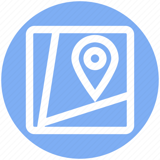 Destination, direction, gps, map, road, sign, waymark icon - Download on Iconfinder