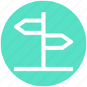 arrows, country, crossroad, direction, directions, location, pointer