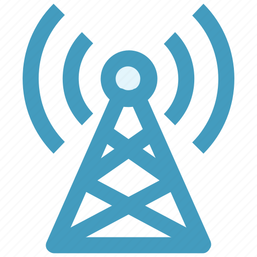 Communication, signals, tower, wifi antenna, wifi signals, wifi tower, wireless antenna icon - Download on Iconfinder