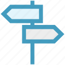 arrows, country, crossroad, direction, directions, location, pointer