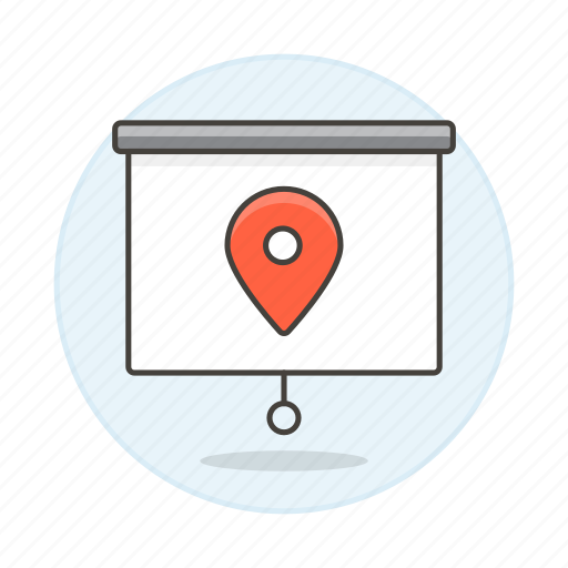 Gps, location, map, navigation, on, pin, place icon - Download on Iconfinder