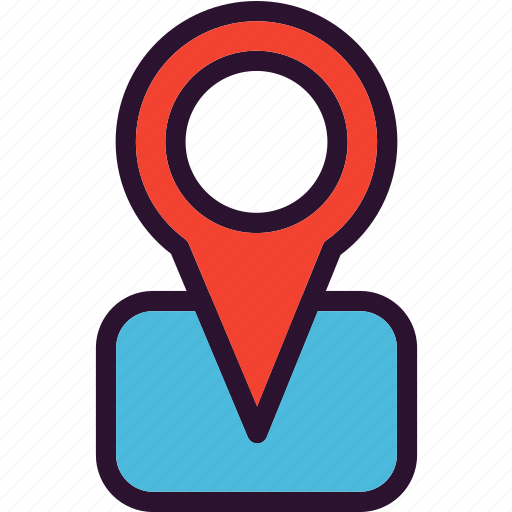 And, location, map, navigation, sticky icon - Download on Iconfinder