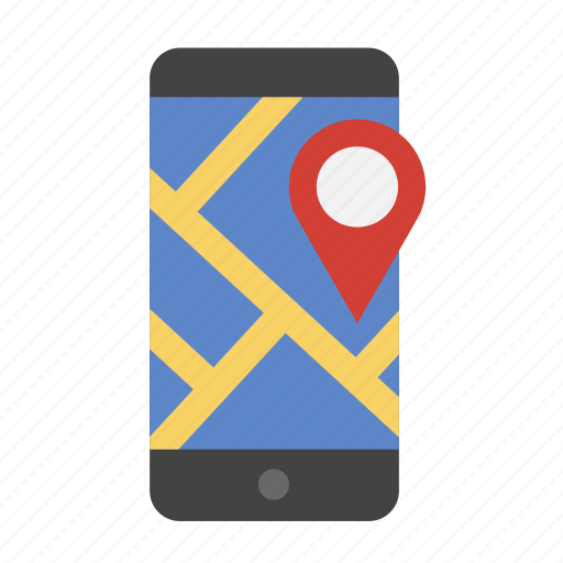 App, geo, location, map, application, gps, mobile icon - Download on Iconfinder