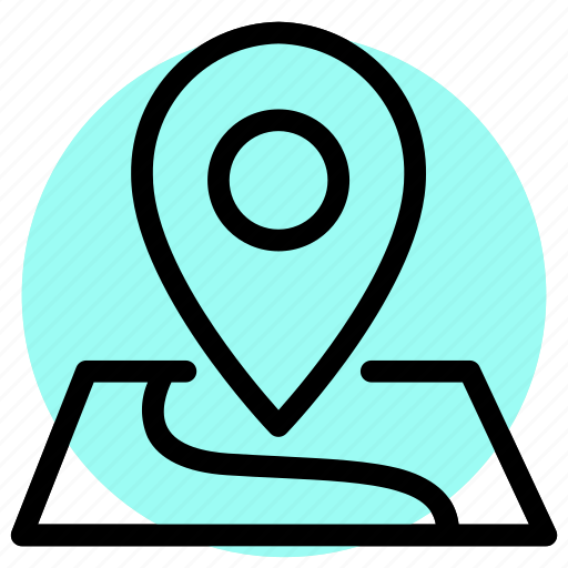 Gps, location, map, navigation, pin, postioning, direction icon - Download on Iconfinder
