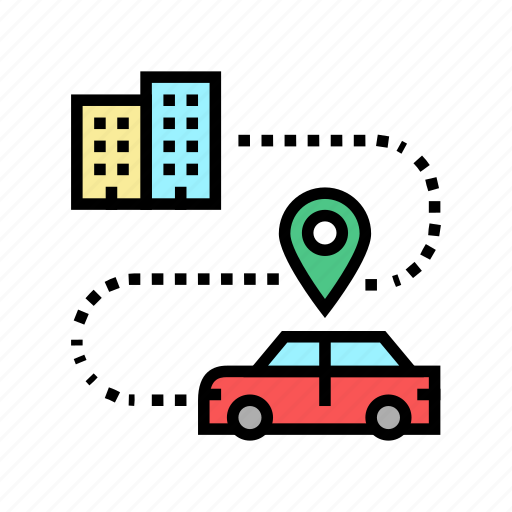 Car, direction, tracking, home, gps, satellite icon - Download on Iconfinder