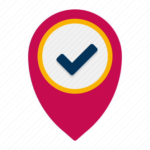 Arrived, destination, navigation icon - Download on Iconfinder