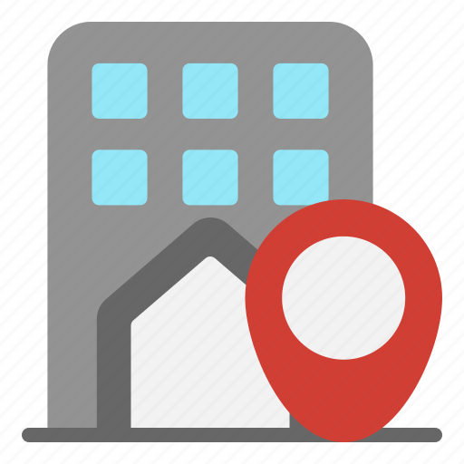 Apartment, location, hotel, address, property icon - Download on Iconfinder