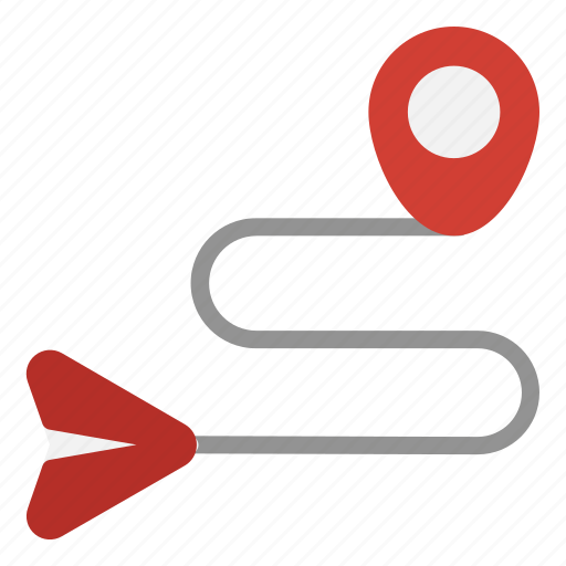 Destination, destiny, route, direction, location icon - Download on Iconfinder